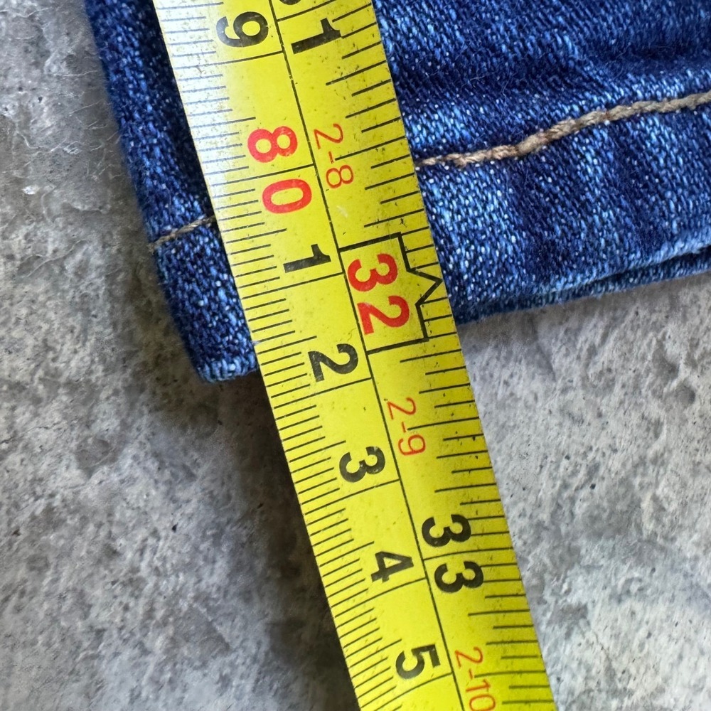 Vintage Y2K Levis 515 Bootcut Jeans Workwear Gorpcore Blue 36x32 (f7) - Picture 6 of 8